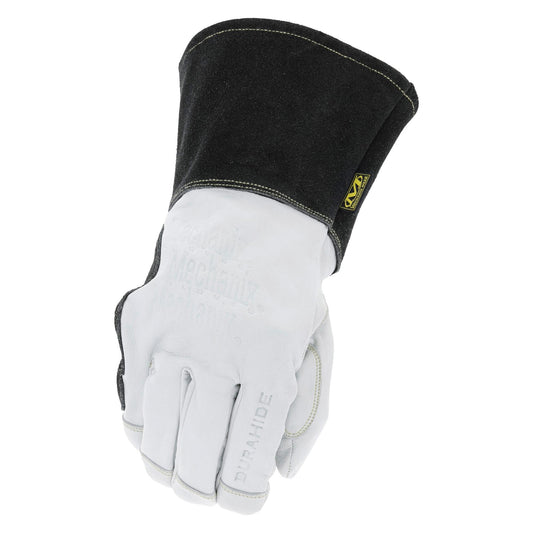 White Leather Gloves - Mechanix - Heat Resistant Design