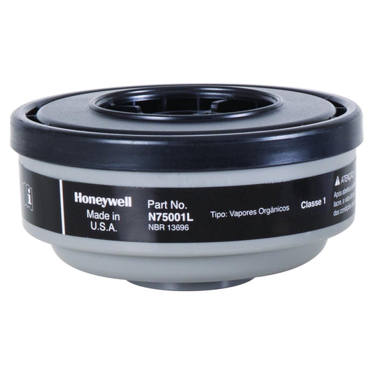 Black Respirator Cartridges - North Safety - Organic Vapor