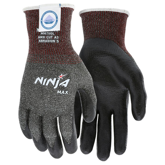 Bi-Polymer Coat Palm Gloves - MCR Safety - Cut Resistant