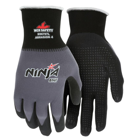 15 Gauge Gloves - MCR Safety - Dotted Palm Grip