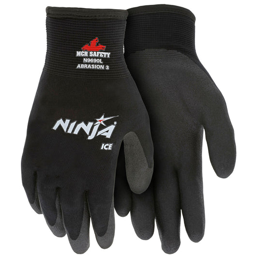 15 Gauge Knit Gloves - MCR Safety - HPT Coated