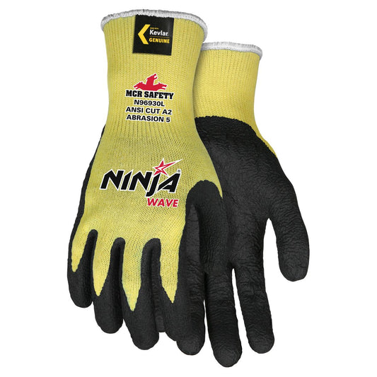 Nitrile Wave Coated Gloves - MCR Safety - Durable Protection