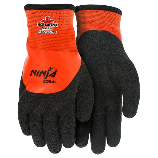 15 Gauge Nylon Shell Gloves - MCR Safety - Cut Resistant