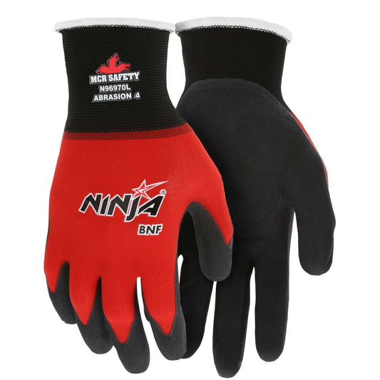 Breathable Gloves - MCR Safety - Nitrile Foam
