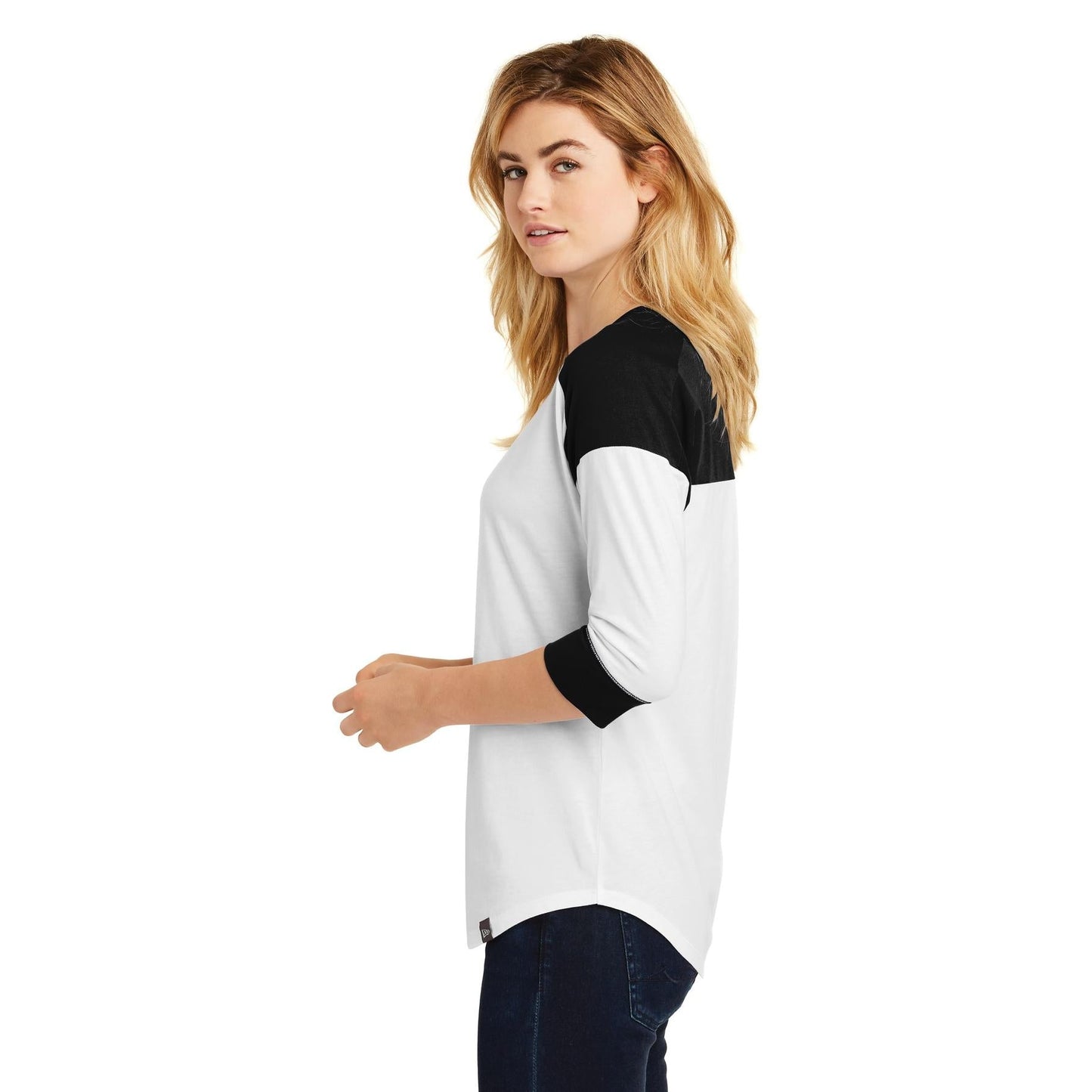 Black/Black Twist T-Shirt - New Era - Soft Fabric