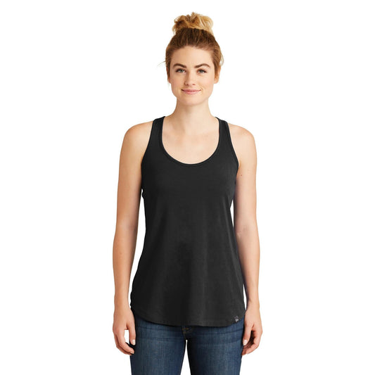 Black Tank Tops - New Era - Blend Racerback Comfort