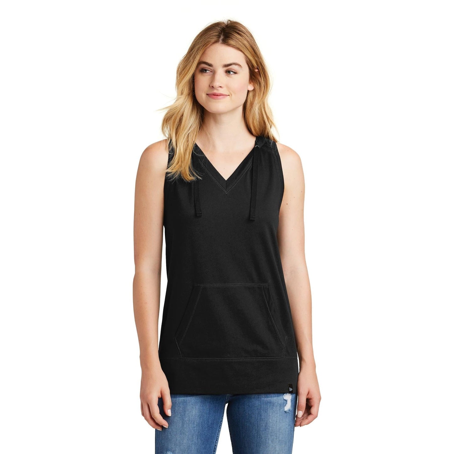 Black Tank Tops - New Era - Soft Blend Fabric