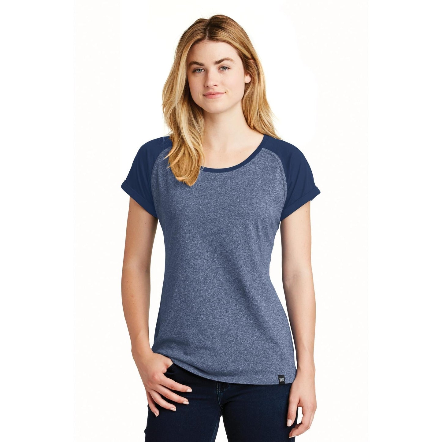 Black Twist T-Shirt - New Era - Soft Blend