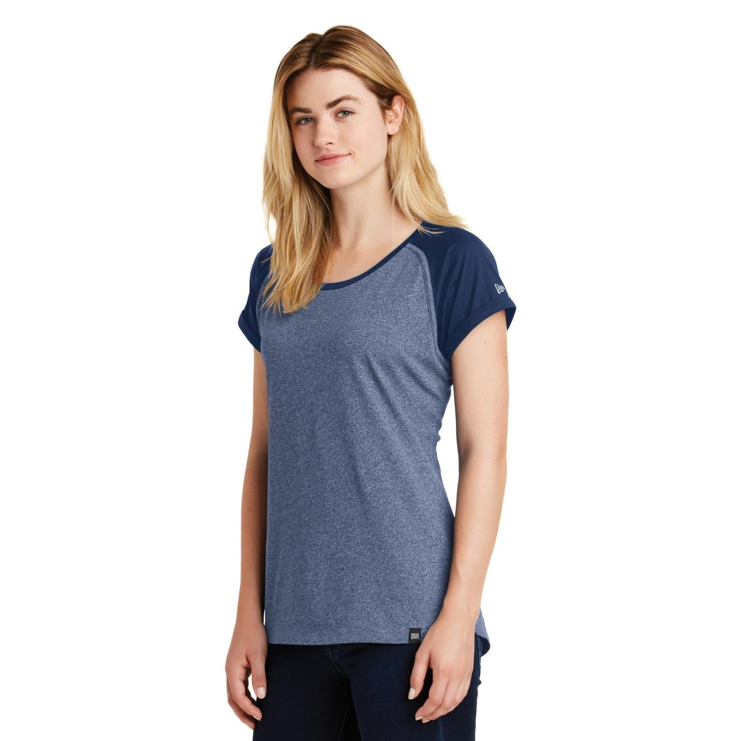 Black Twist T-Shirt - New Era - Soft Blend