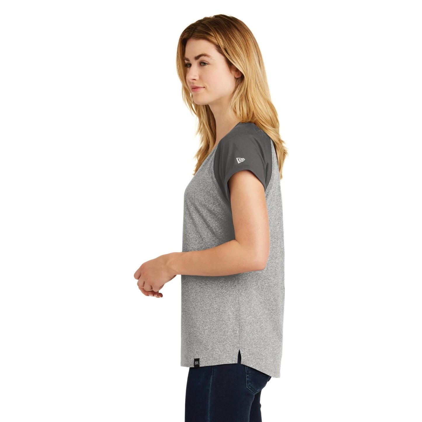 Black Twist T-Shirt - New Era - Soft Blend