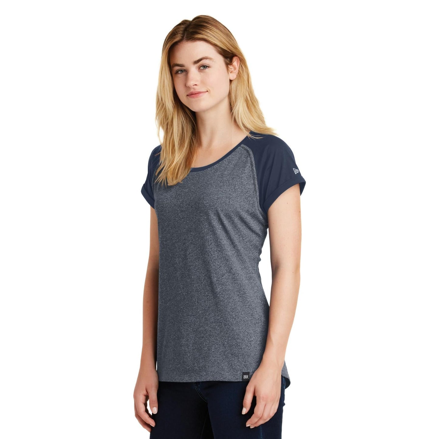 Black Twist T-Shirt - New Era - Soft Blend
