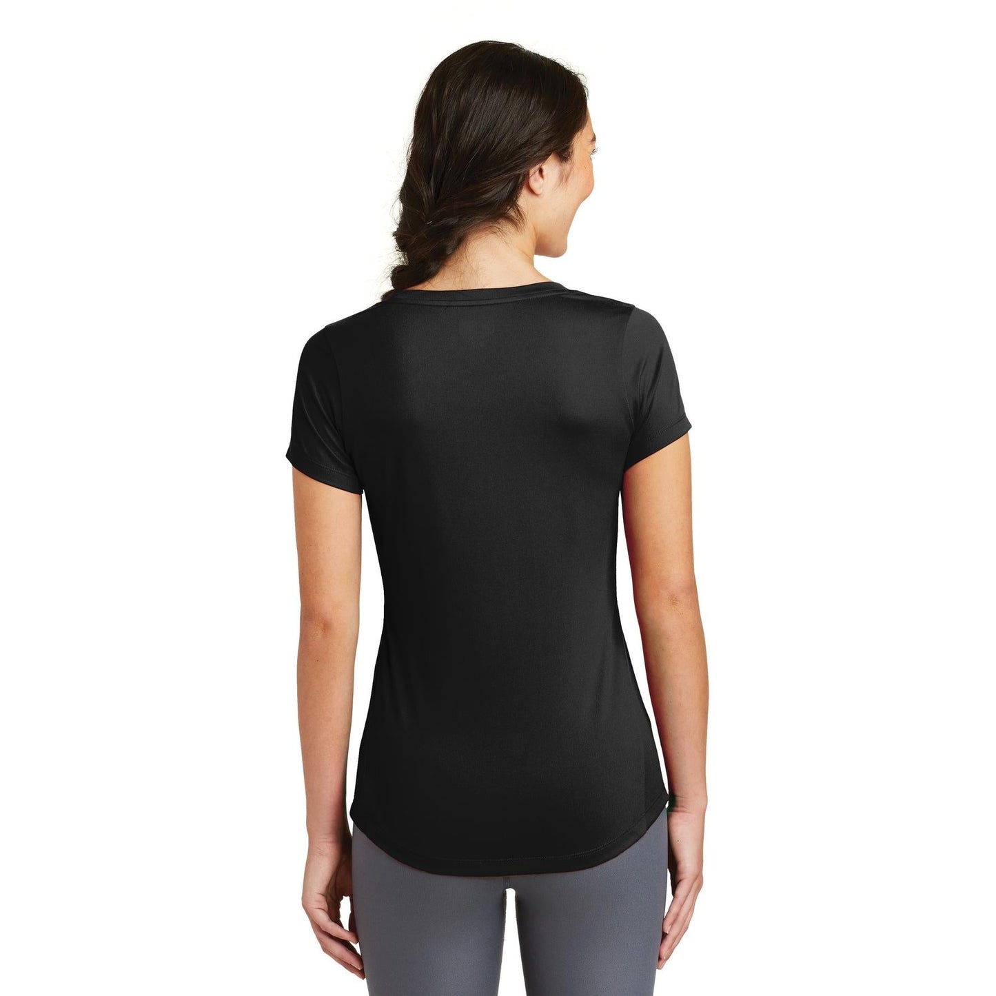 Black Solid T-Shirt - New Era - Moisture Wicking