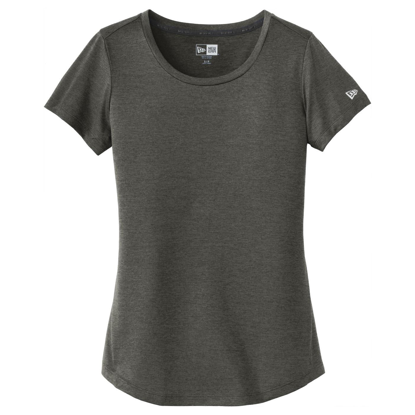 Black Solid T-Shirt - New Era - Moisture Wicking
