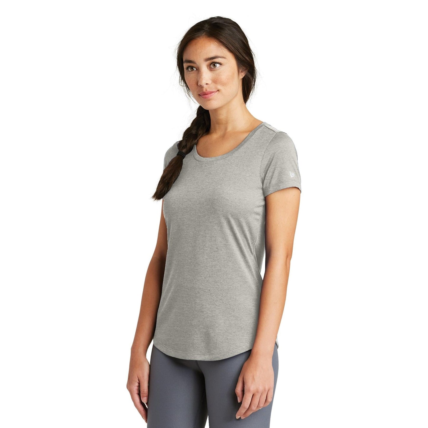 Black Solid T-Shirt - New Era - Moisture Wicking