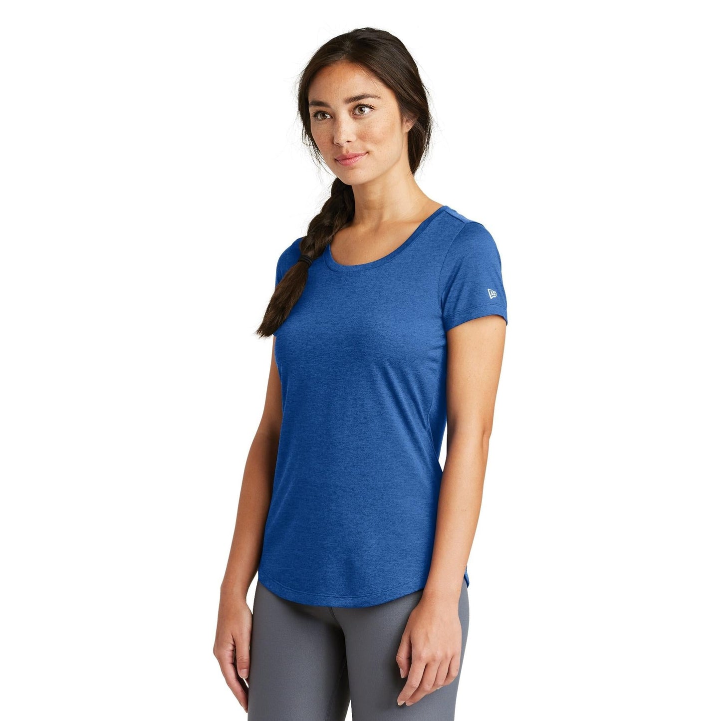 Black Solid T-Shirt - New Era - Moisture Wicking