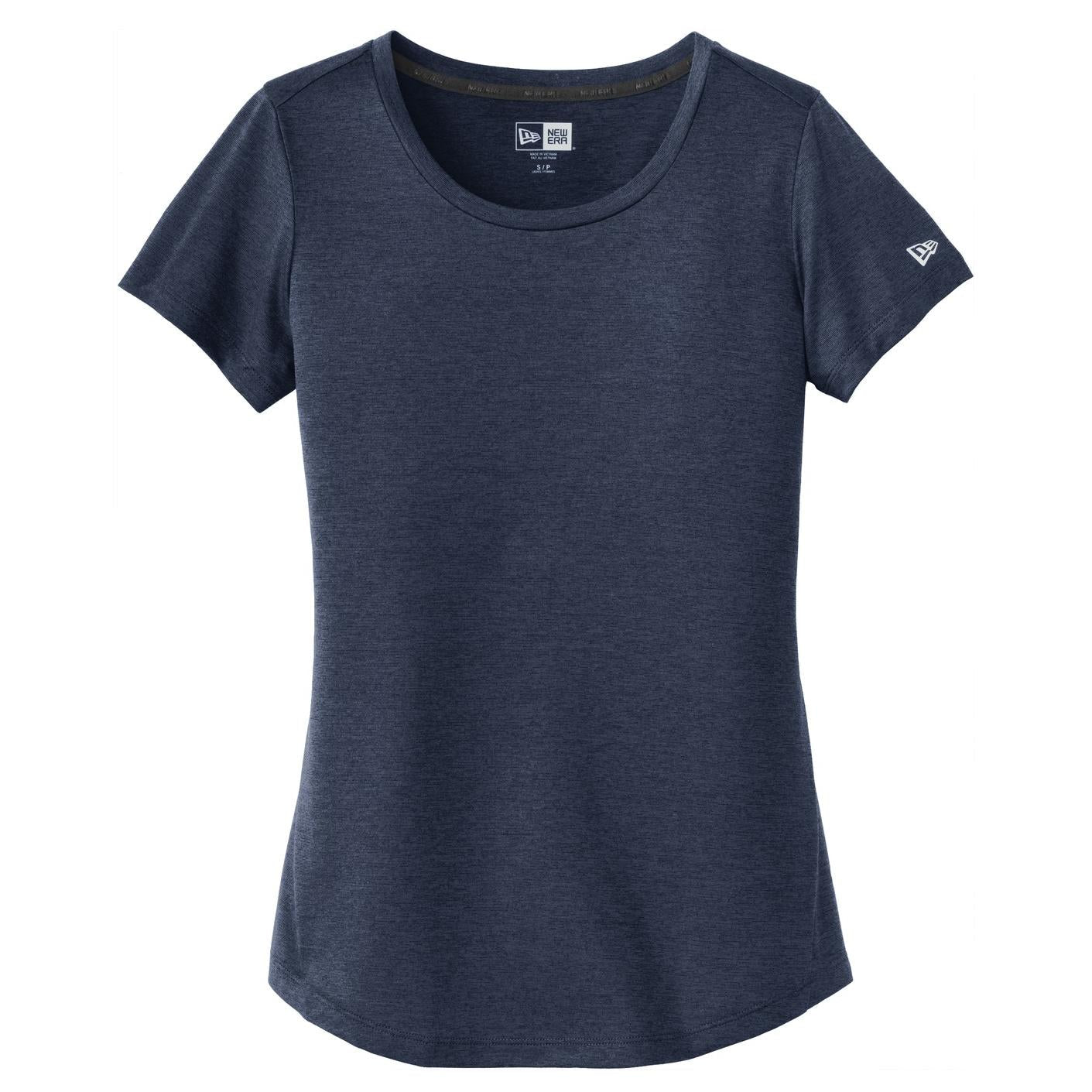 Black Solid T-Shirt - New Era - Moisture Wicking