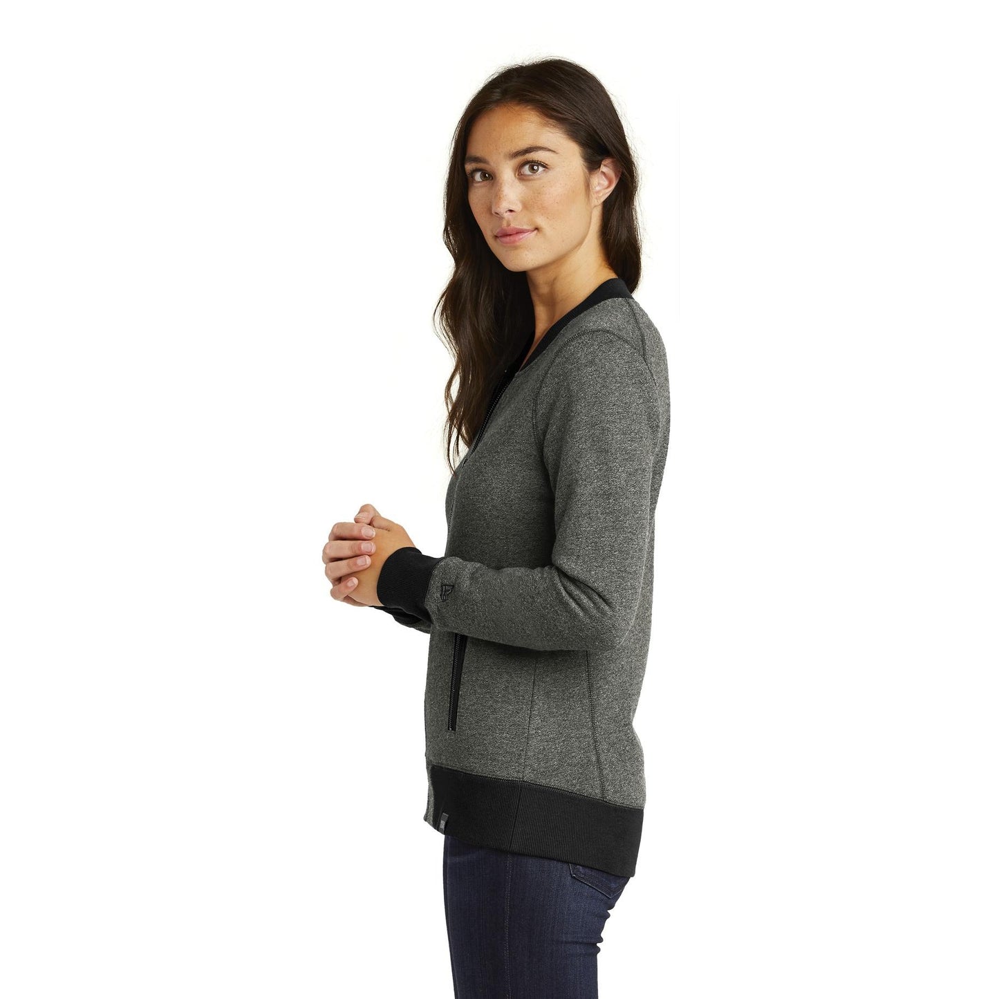 Black Twist Sweatshirt - New Era - French Terry