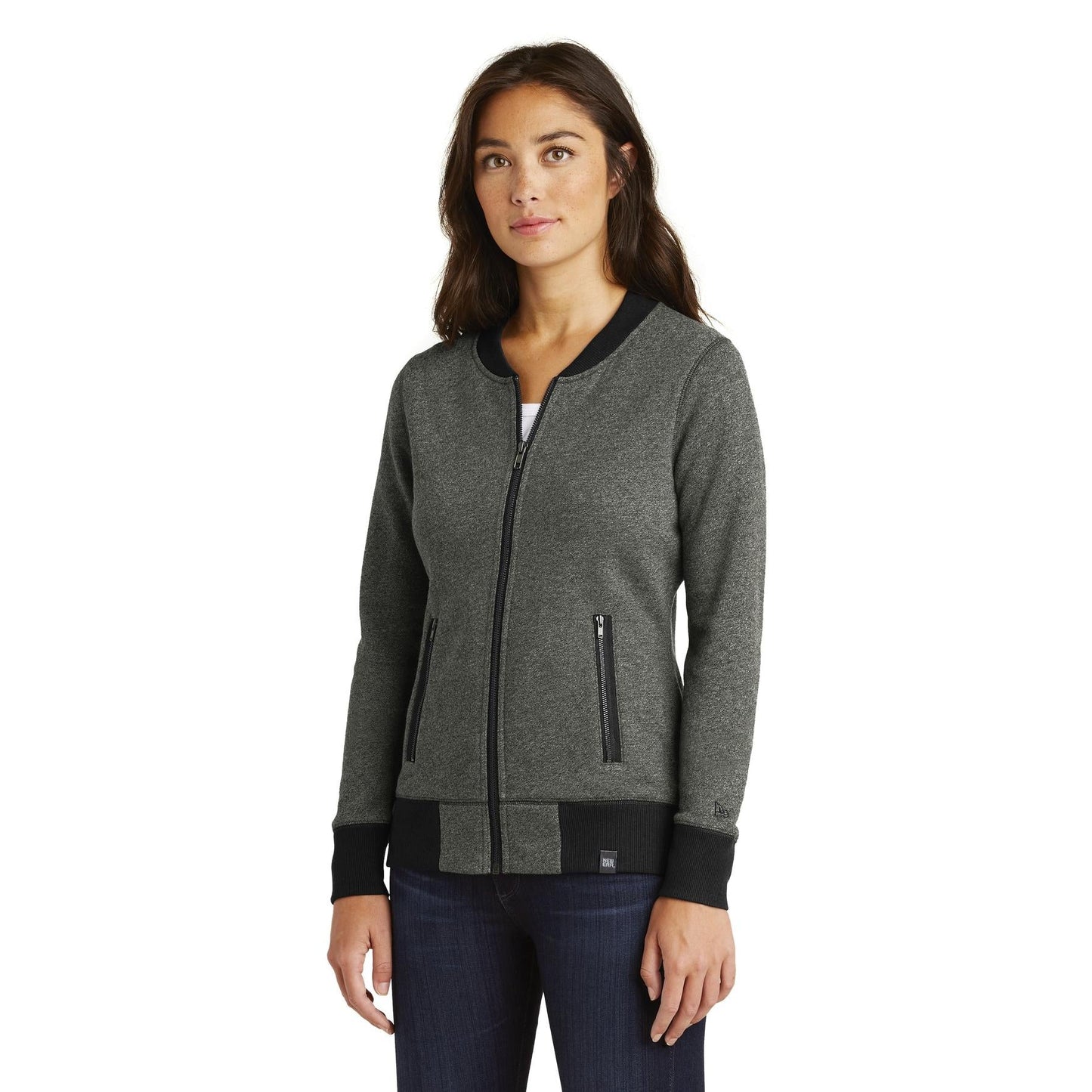 Black Twist Sweatshirt - New Era - French Terry