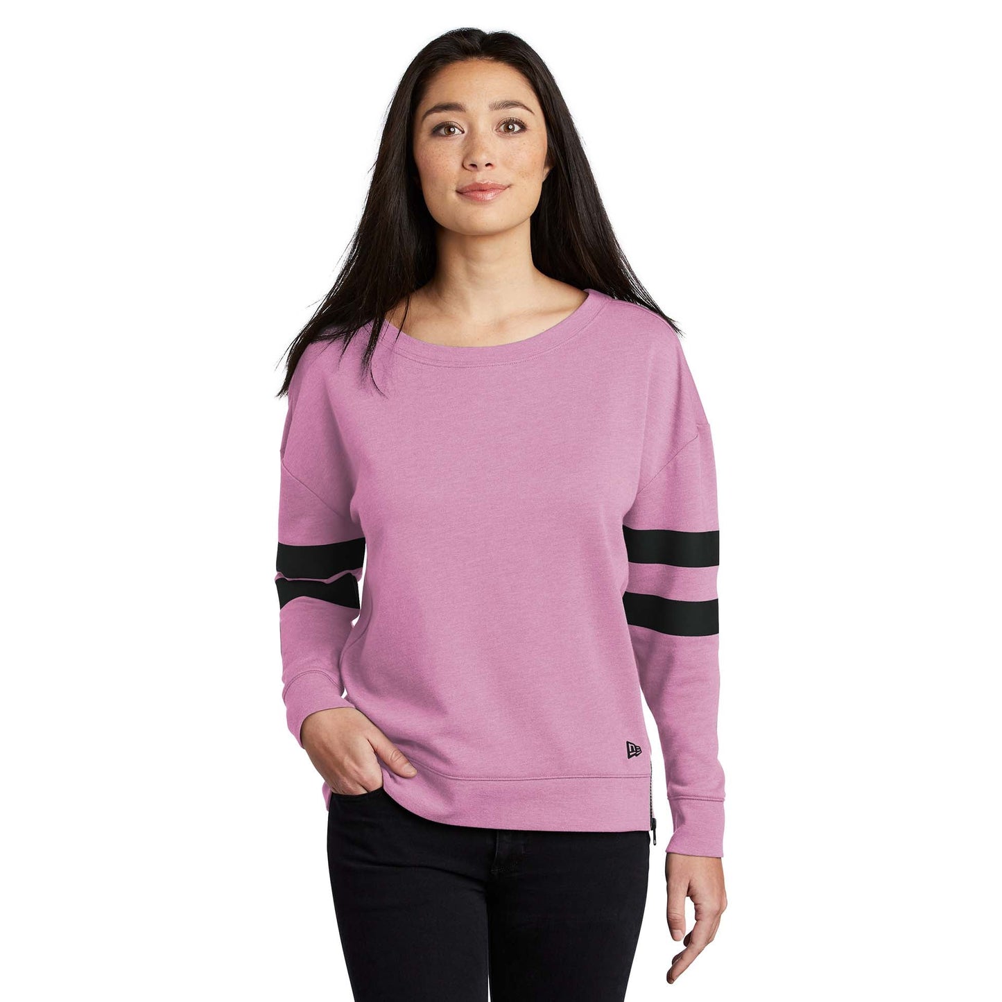 Lilac Heather Sweatshirt - New Era - Stylish Design