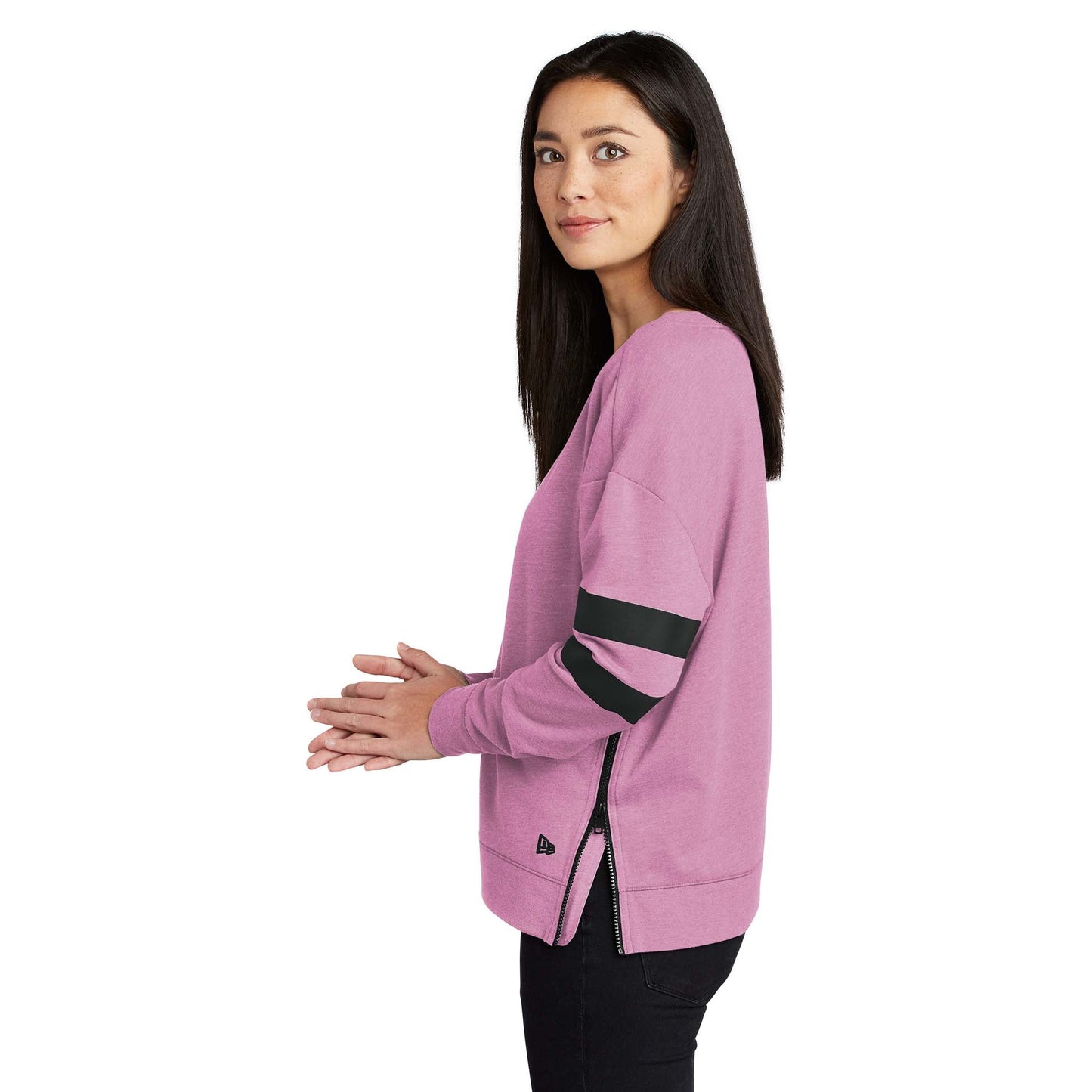 Lilac Heather Sweatshirt - New Era - Stylish Design