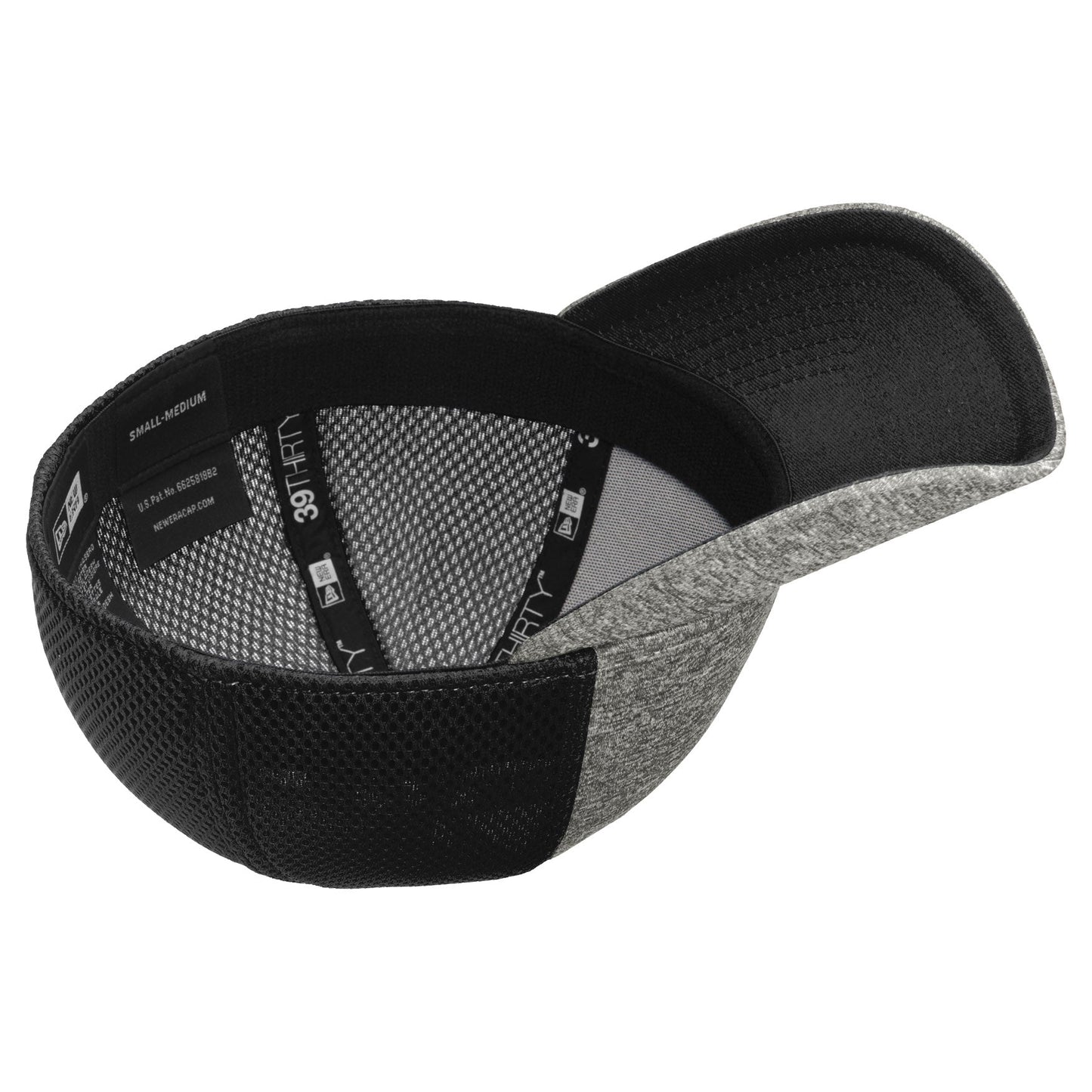 Black/Shadow Heather Ball Cap - New Era - Breathable Mesh