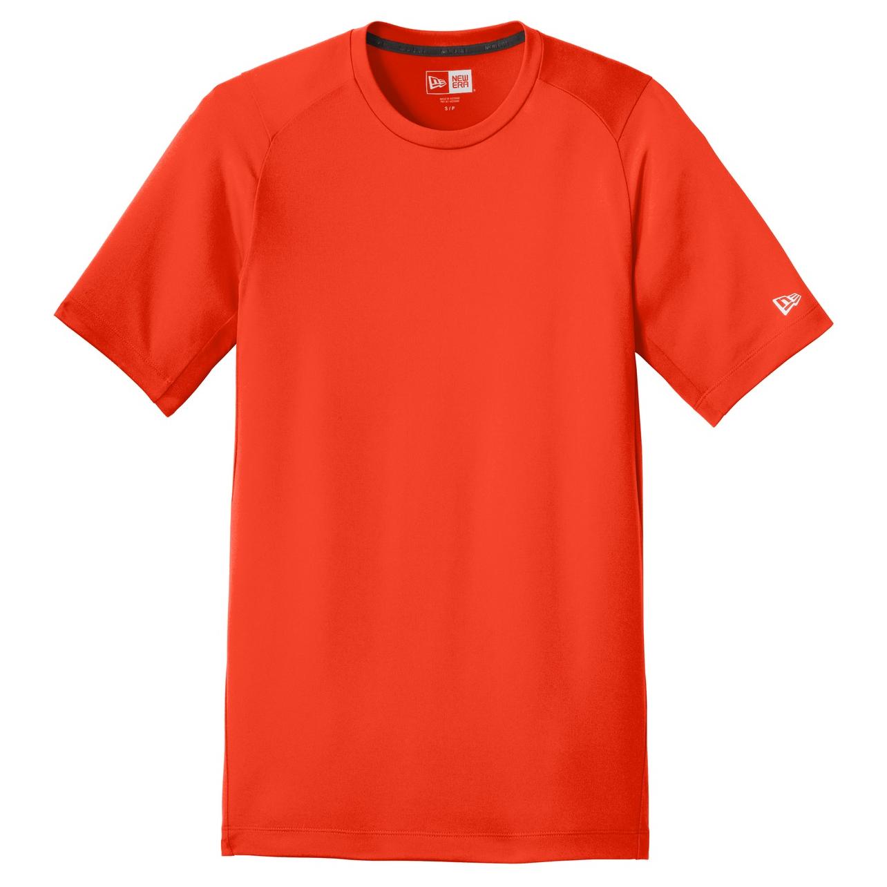 Black Solid T-Shirts - New Era - Moisture Wicking