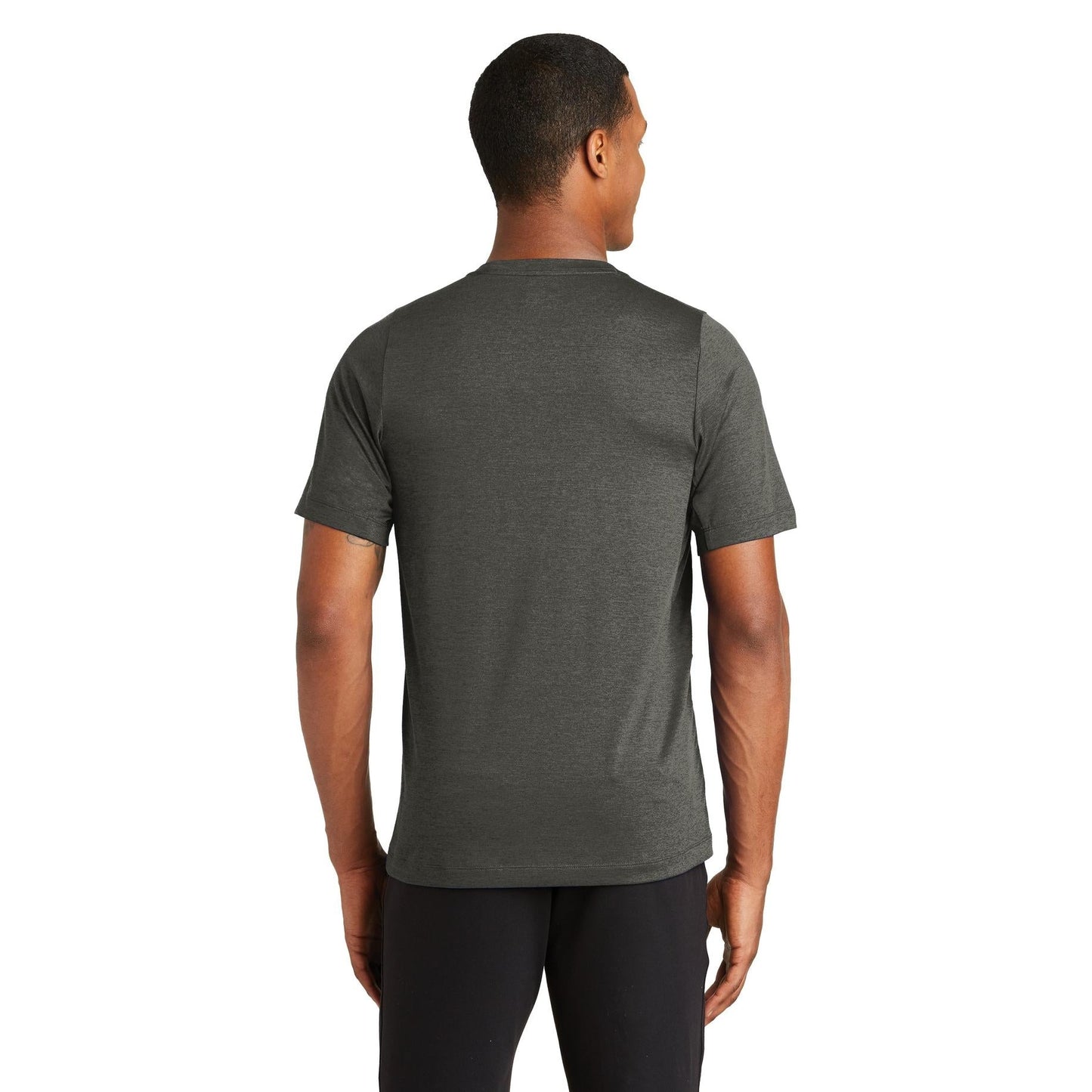 Black Solid T-Shirts - New Era - Moisture Wicking