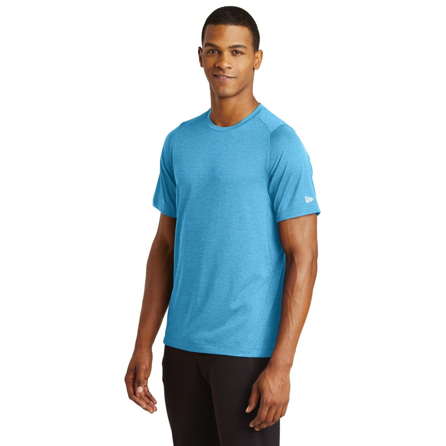 Black Solid T-Shirts - New Era - Moisture Wicking