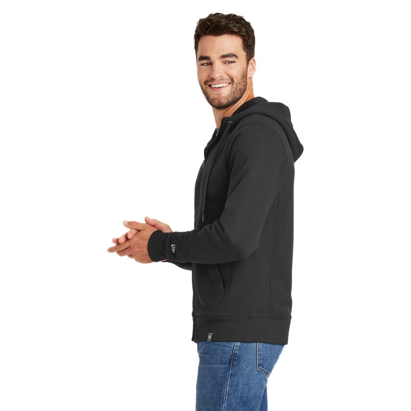 Black Cozy Sweatshirt - New Era - French Terry Design