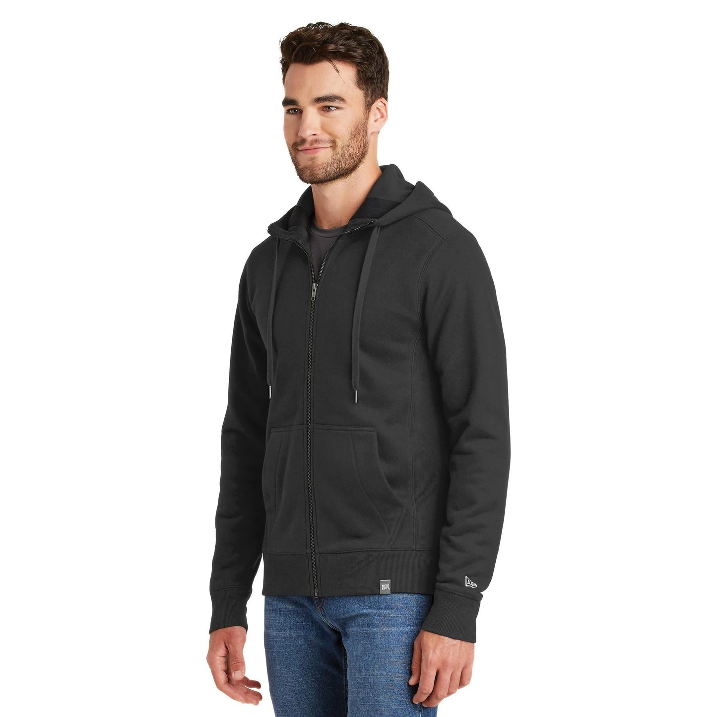 Black Cozy Sweatshirt - New Era - French Terry Design