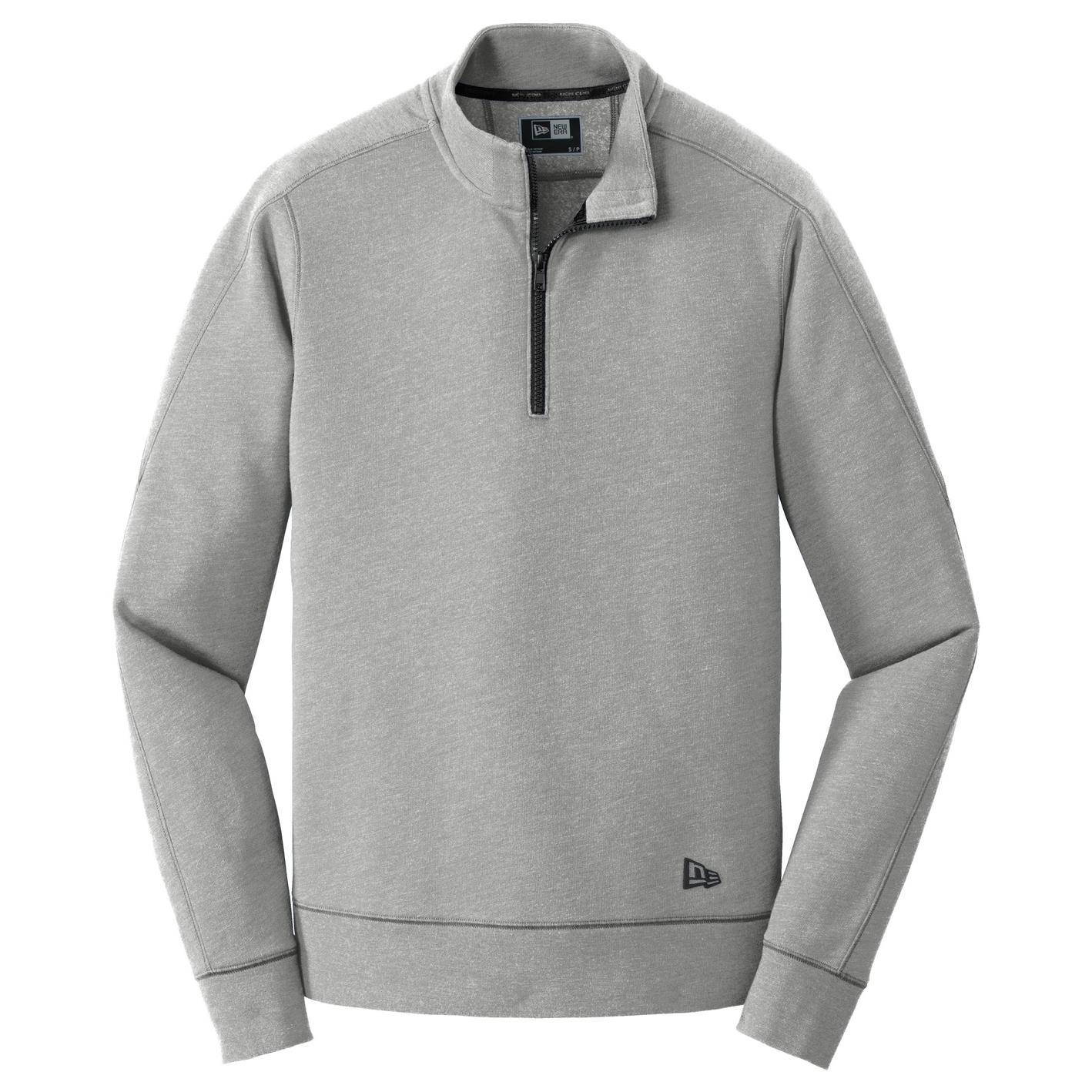 Black Heather Sweatshirt - New Era - Tri-Blend Fleece