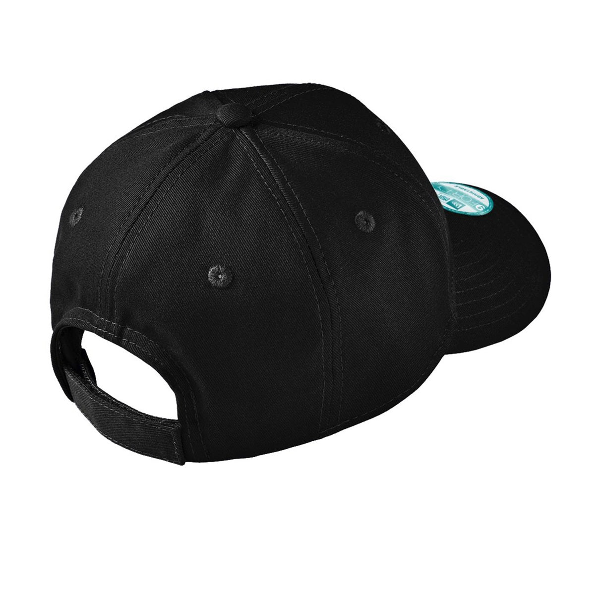 Black Ball Cap - New Era - Structured Cotton
