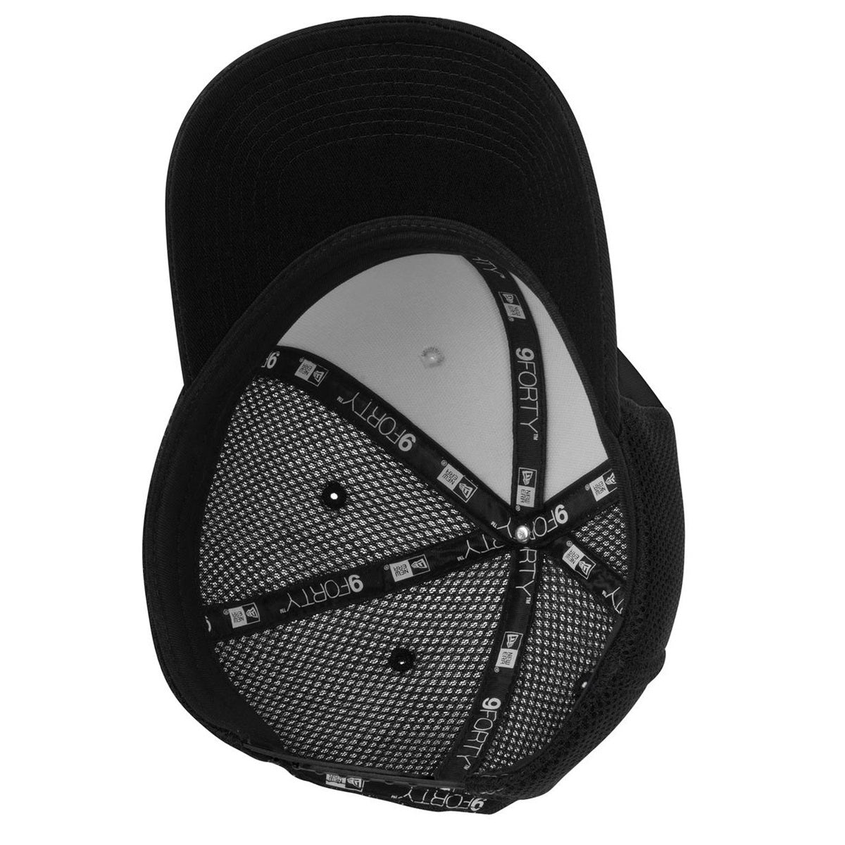 Black Adjustable Cap - New Era - Structured Design