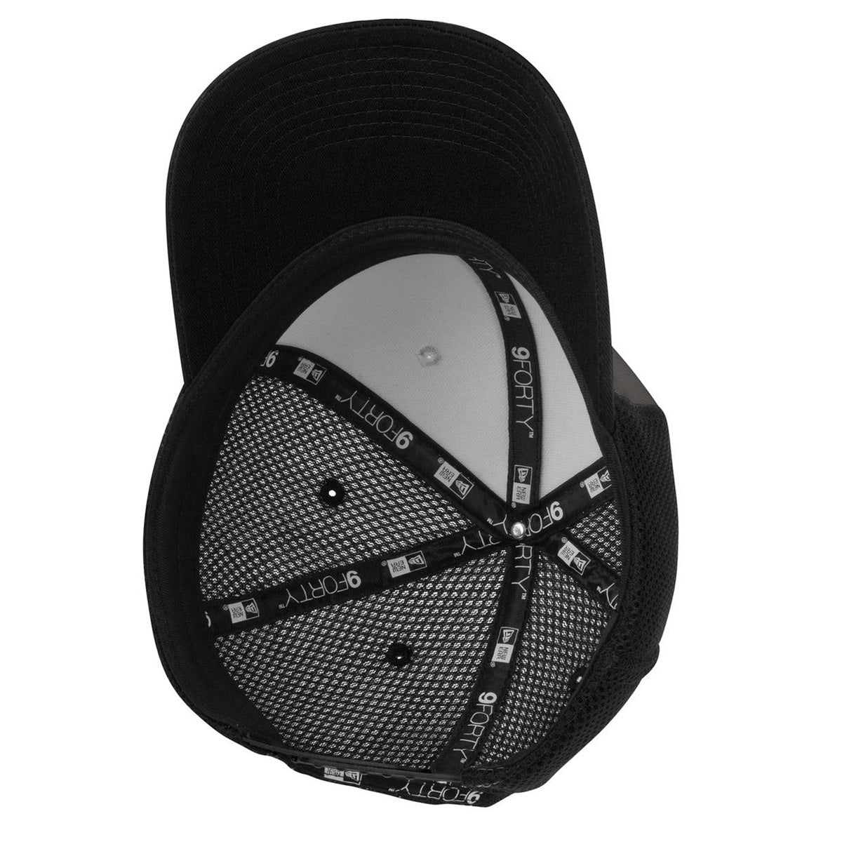 Black Adjustable Cap - New Era - Structured Design
