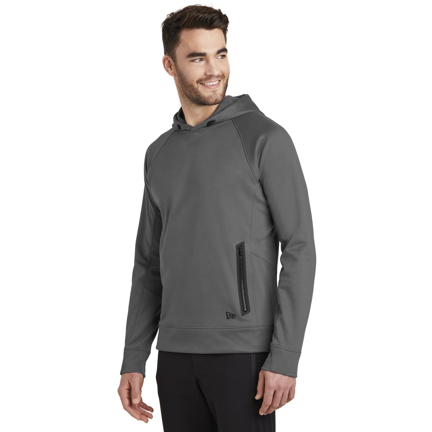 Black Sweatshirts - New Era - Fleece Pullover Hoodie