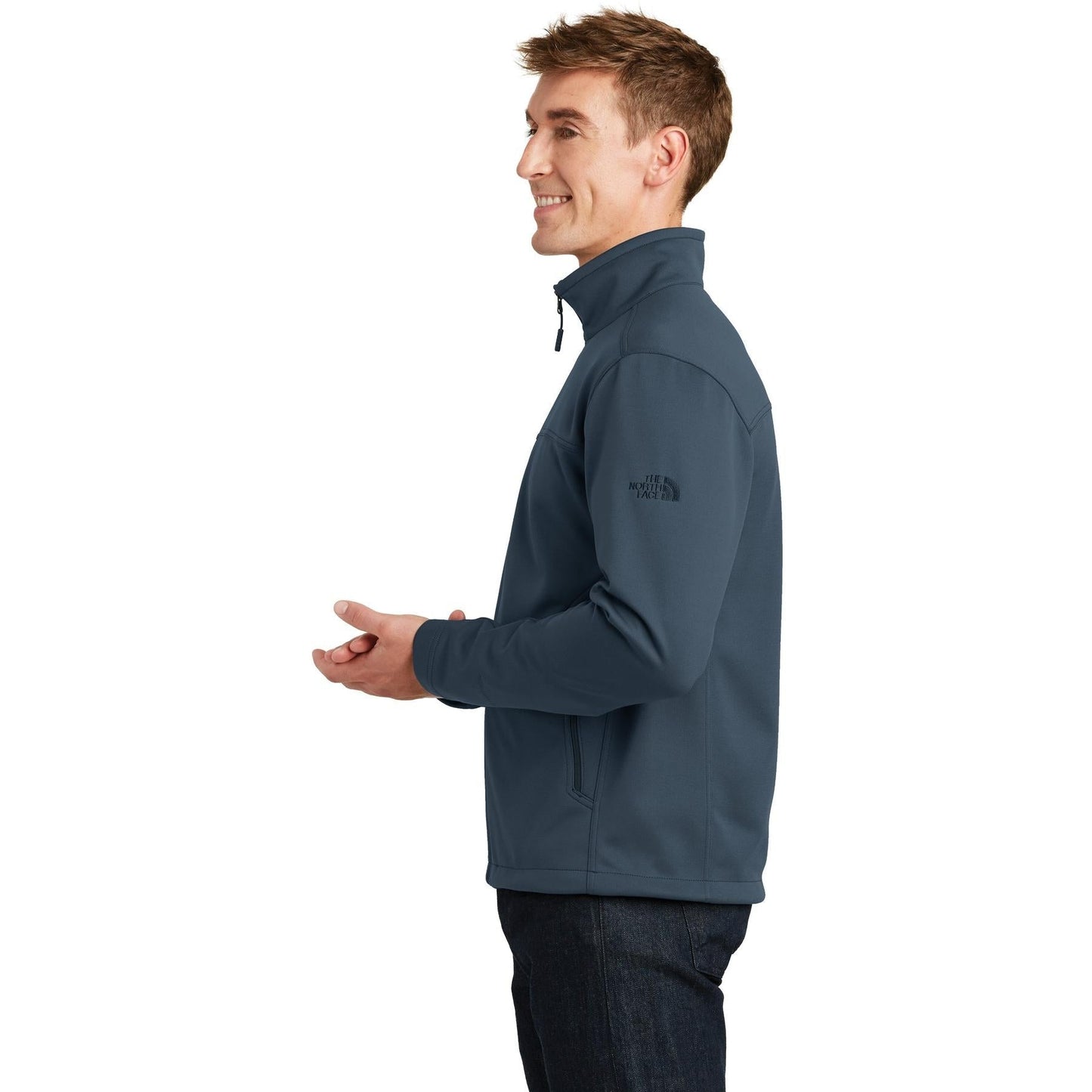 Black Soft Shell Jacket - The North Face - Wind Resistant