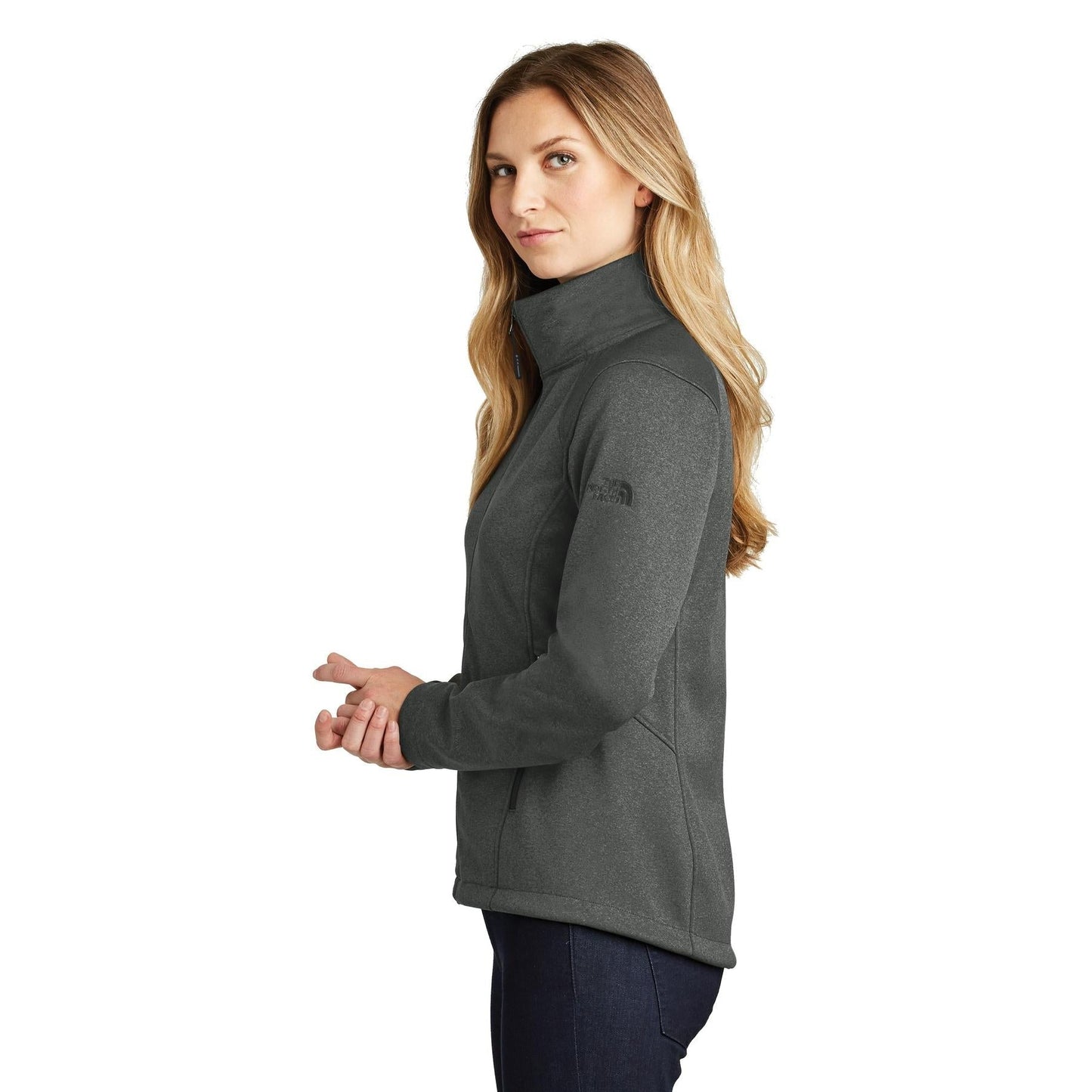 Black Soft Shell Jacket - The North Face - Wind Resistant