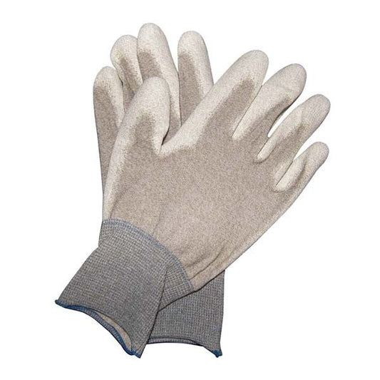 White String Knit Gloves - North Safety - ESD Safe