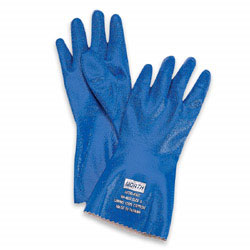 Blue Rubber Gloves - North Safety - Insulated Liner
