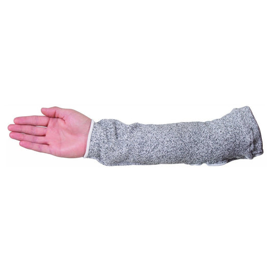 Gray Cut Resistant Sleeves - North Safety - Durable Fiber