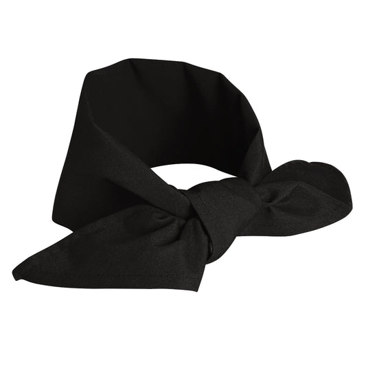 Black Neckerchiefs - Chef Designs - Durable Blend
