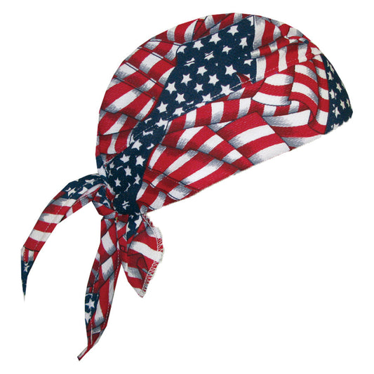 Blue Skull Caps - TechNiche - Evaporative Fabric