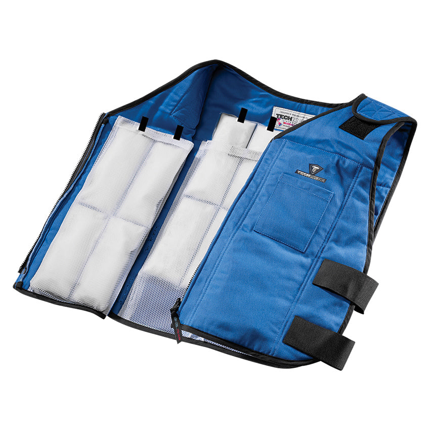 Blue Cooling Vest - TechNiche - Comfortable Design