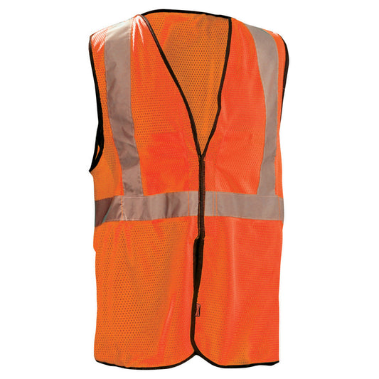 Orange Safety Vest - OccuNomix - Breakaway Mesh Design