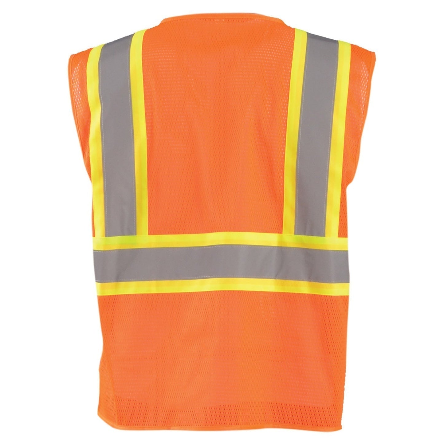 Orange Safety Vests - OccuNomix - Breakaway Mesh