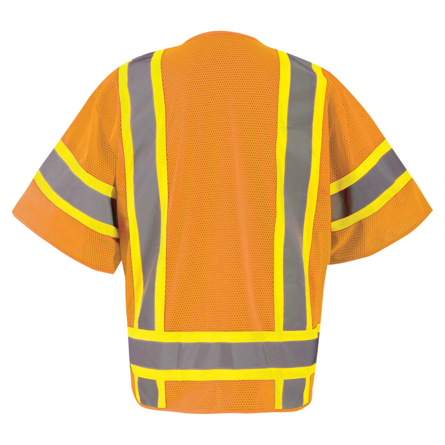 Orange Safety Vest - OccuNomix - Reflective Mesh