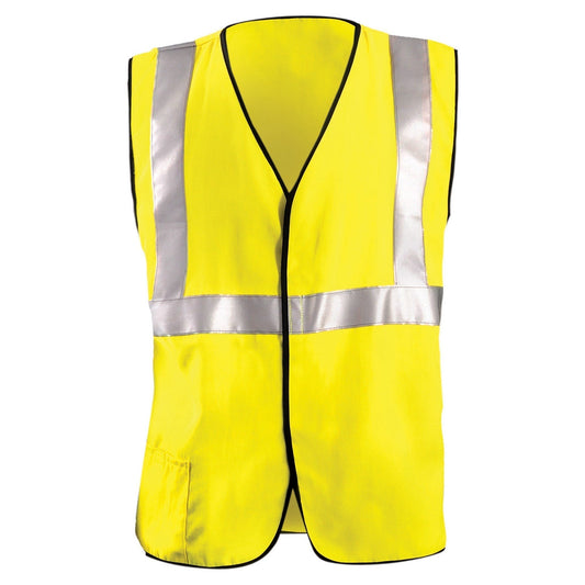 Yellow/Lime Safety Vest - OccuNomix - Flame Resistant