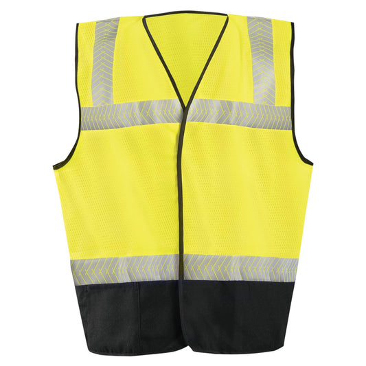 Yellow/Lime Safety Vest - OccuNomix - Flame Resistant