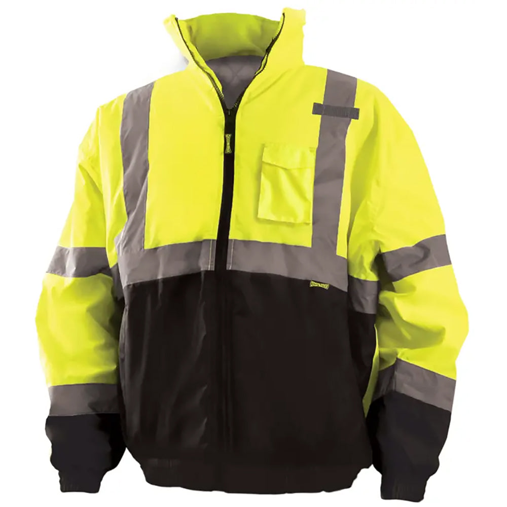 Orange Safety Jacket - OccuNomix - Reflective Design
