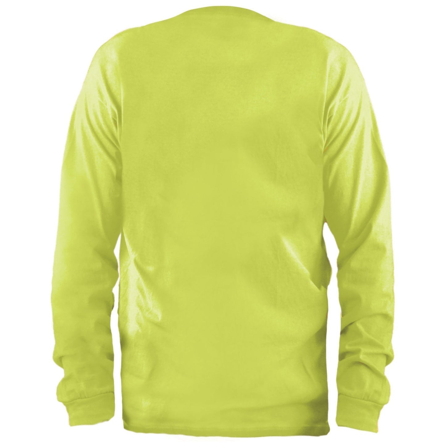 Yellow/Lime Safety Shirt - OccuNomix - Long Sleeve Cotton